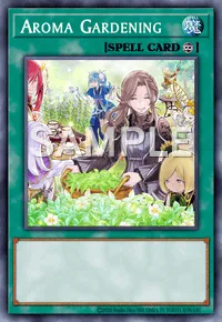 Aroma Gardening, Yu-Gi-Oh! card, SPELL