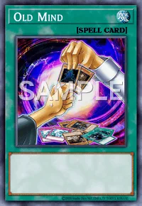 Old Mind, Yu-Gi-Oh! card, SPELL
