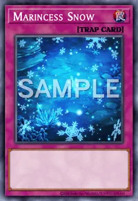 Marincess Snow, Yu-Gi-Oh! card, TRAP