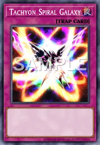 Tachyon Spiral Galaxy, Yu-Gi-Oh! card, TRAP