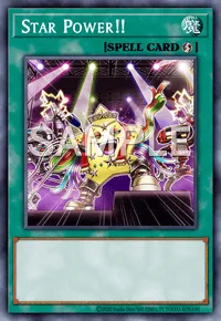 Star Power!!, Yu-Gi-Oh! card, SPELL
