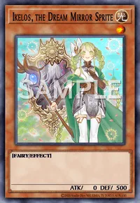 Ikelos, the Dream Mirror Sprite, Yu-Gi-Oh! card, LIGHT
