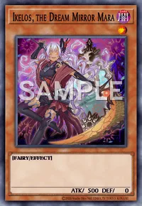 Ikelos, the Dream Mirror Mara, Yu-Gi-Oh! card, DARK