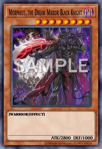 Morpheus, the Dream Mirror Black Knight, Yu-Gi-Oh! card, DARK
