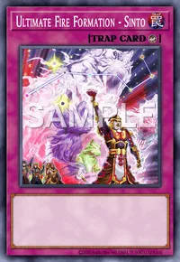 Ultimate Fire Formation - Sinto, Yu-Gi-Oh! card, TRAP