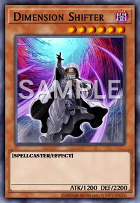 Dimension Shifter, Yu-Gi-Oh! card, DARK