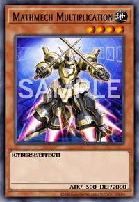 Mathmech Multiplication, Yu-Gi-Oh! card, EARTH