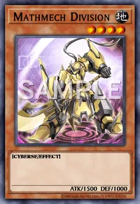 Mathmech Division, Yu-Gi-Oh! card, EARTH
