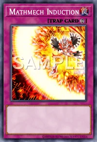 Mathmech Induction, Yu-Gi-Oh! card, TRAP