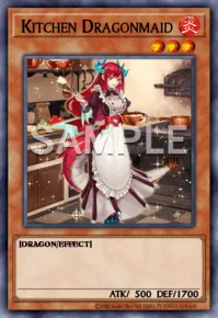Kitchen Dragonmaid, Yu-Gi-Oh! card, FIRE