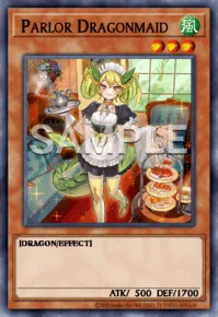 Parlor Dragonmaid, Yu-Gi-Oh! card, WIND
