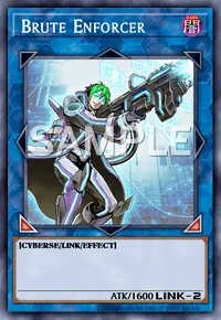 Brute Enforcer, Yu-Gi-Oh! card, DARK