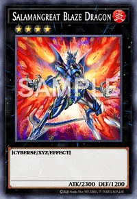 Salamangreat Blaze Dragon, Yu-Gi-Oh! card, FIRE