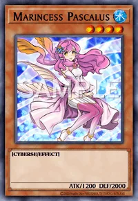 Marincess Pascalus, Yu-Gi-Oh! card, WATER