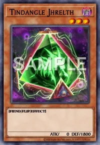 Tindangle Jhrelth, Yu-Gi-Oh! card, DARK