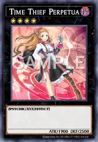 Time Thief Perpetua, Yu-Gi-Oh! card, DARK