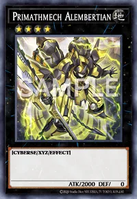 Primathmech Alembertian, Yu-Gi-Oh! card, EARTH
