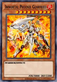 Immortal Phoenix Gearfried, Yu-Gi-Oh! card, FIRE
