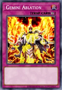 Gemini Ablation, Yu-Gi-Oh! card, TRAP