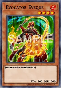 Evocator Eveque, Yu-Gi-Oh! card, FIRE