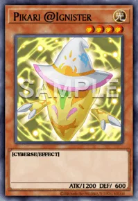 Pikari @Ignister, Yu-Gi-Oh! card, LIGHT