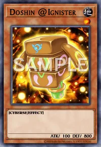 Doshin @Ignister, Yu-Gi-Oh! card, EARTH