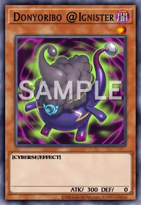 Donyoribo @Ignister, Yu-Gi-Oh! card, DARK