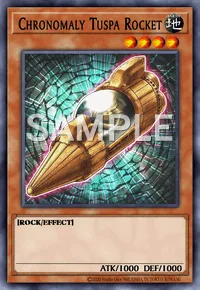 Chronomaly Tuspa Rocket, Yu-Gi-Oh! card, EARTH