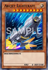 Arcjet Lightcraft, Yu-Gi-Oh! card, LIGHT