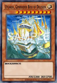 Utgarda, Generaider Boss of Delusion, Yu-Gi-Oh! card, LIGHT