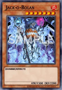 Jack-o-Bolan, Yu-Gi-Oh! card, FIRE