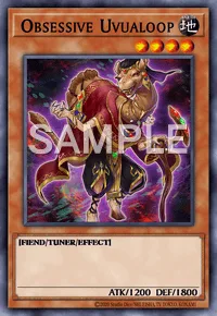 Obsessive Uvualoop, Yu-Gi-Oh! card, EARTH
