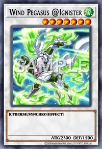 Wind Pegasus @Ignister, Yu-Gi-Oh! card, WIND