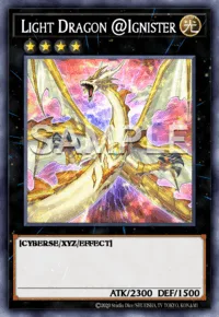 Light Dragon @Ignister, Yu-Gi-Oh! card, LIGHT