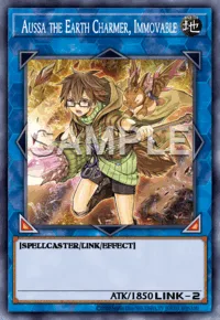 Aussa the Earth Charmer, Immovable, Yu-Gi-Oh! card, EARTH