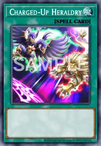 Charged-Up Heraldry, Yu-Gi-Oh! card, SPELL