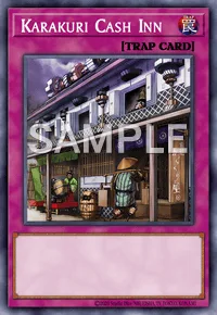 Karakuri Cash Inn, Yu-Gi-Oh! card, TRAP