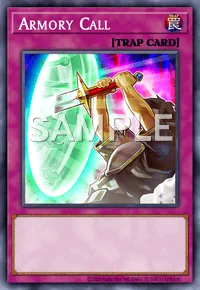 Armory Call, Yu-Gi-Oh! card, TRAP