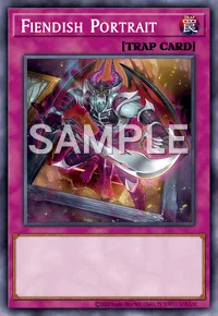 Fiendish Portrait, Yu-Gi-Oh! card, TRAP