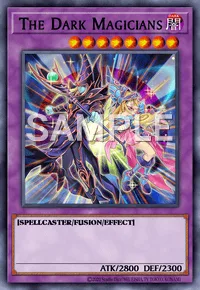 The Dark Magicians, Yu-Gi-Oh! card, DARK