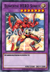 Elemental HERO Sunrise, Yu-Gi-Oh! card, LIGHT