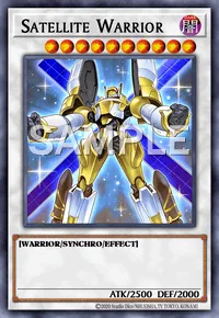 Satellite Warrior, Yu-Gi-Oh! card, DARK