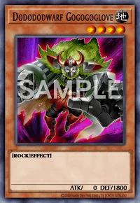 Dodododwarf Gogogoglove, Yu-Gi-Oh! card, EARTH