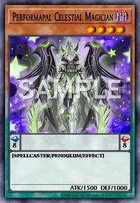 Performapal Celestial Magician, Yu-Gi-Oh! card, DARK