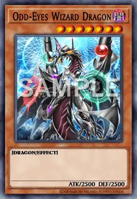 Odd-Eyes Wizard Dragon, Yu-Gi-Oh! card, DARK