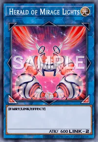 Herald of Mirage Lights, Yu-Gi-Oh! card, LIGHT