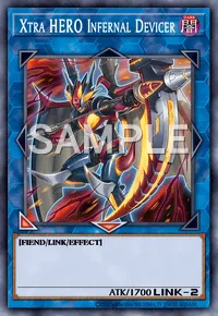 Xtra HERO Infernal Devicer, Yu-Gi-Oh! card, DARK