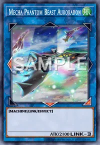 Mecha Phantom Beast Auroradon, Yu-Gi-Oh! card, WIND