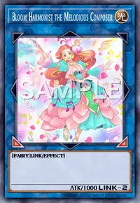 Bloom Harmonist the Melodious Composer, Yu-Gi-Oh! card, LIGHT
