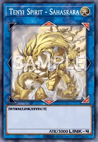 Tenyi Spirit - Sahasrara, Yu-Gi-Oh! card, LIGHT